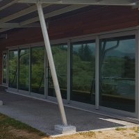 Canoe Centre Blue Green Laminate